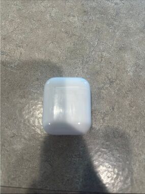 Apple White Earbud Charging Case